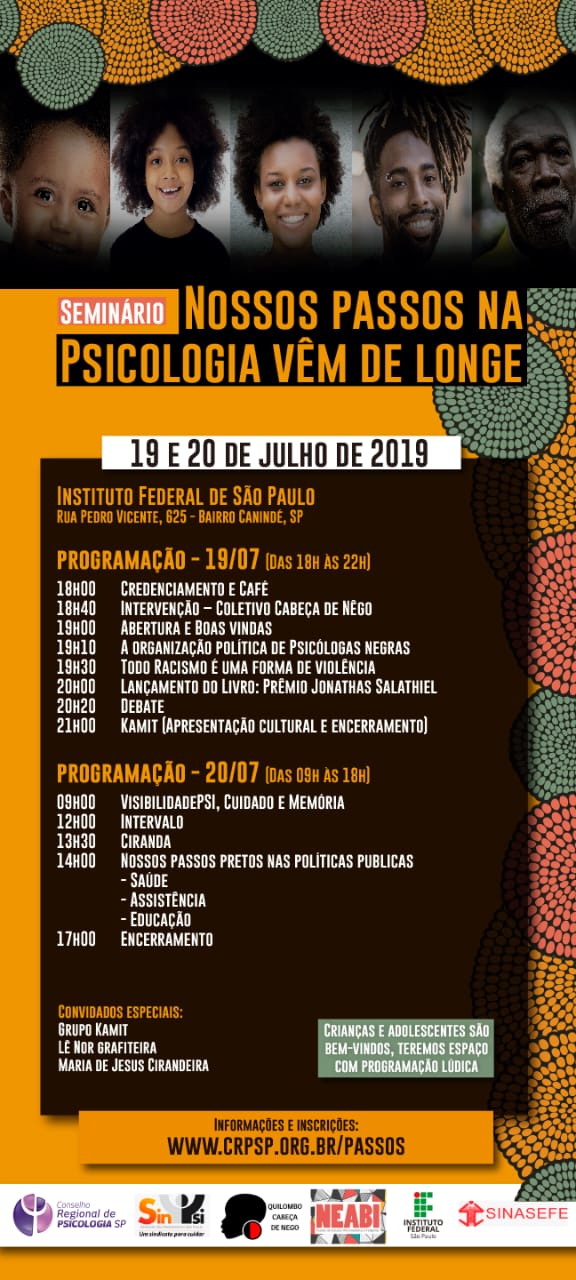 programação nossos passos na psicologia vem de longe