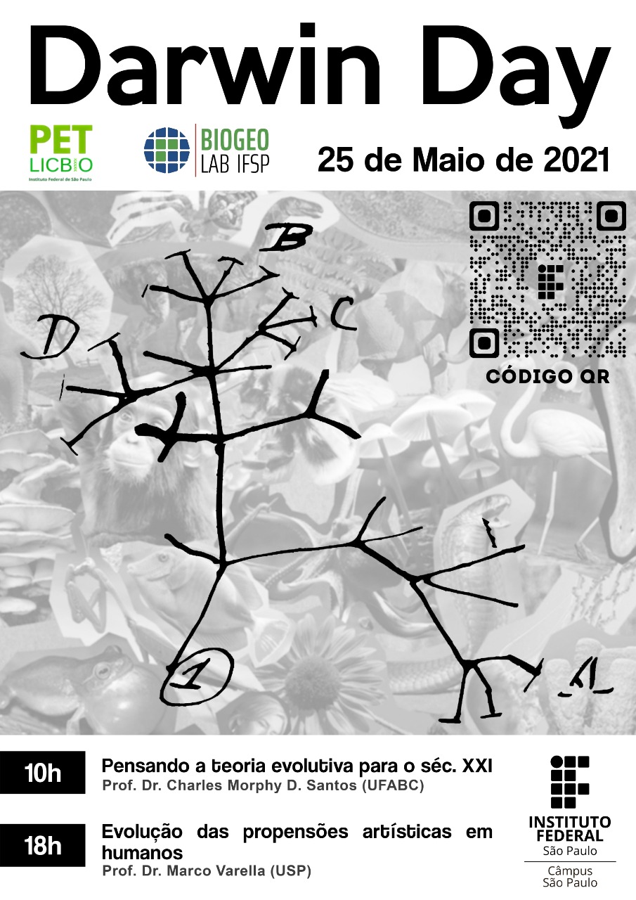 Cartaz Darwin Day 2021