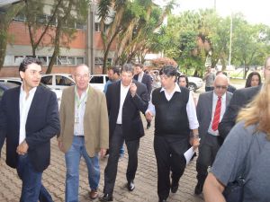 Visita de Haddad agita a manhã no Câmpus SPO